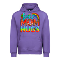 Tulip Pride LGBTQ Free Mom Hugs Urban Hoodie - BundleAndBundleShop