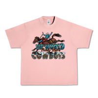 Salmon the world needs more cowboys Urban Heavy Tee - Zillion Design Studio
