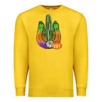 Lemon horseshoe halloween cactus Premium Sweatshirt - AdoDesignShop