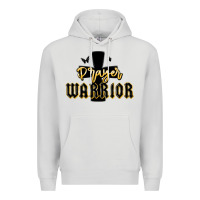 Dove Grey christian prayer warrior Premium Hoodie - MaliasSmallBusiness