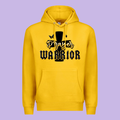 Christian Prayer Warrior Premium Hoodie Designed By Maliassmallbusiness