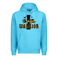 Ocean Blue christian prayer warrior Premium Hoodie - MaliasSmallBusiness