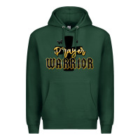 Sports Green christian prayer warrior Premium Hoodie - MaliasSmallBusiness