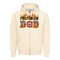Sandshell firefighter dad Zipper Hoodie - HRA Design Shop