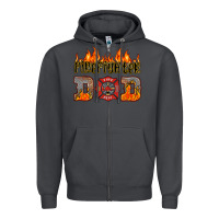Smoke firefighter dad Zipper Hoodie - HRA Design Shop