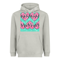 Moon Dust Nursing Heart Seamless Pattern Heavyweight Hoodie - BundleAndBundleShop