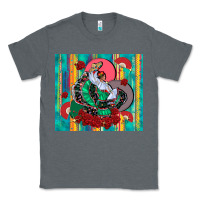 Charcoal Heather flamenco dancer tumbler 3 Classic Tee - CTS Tumbler Store