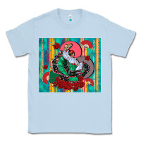 Dusty Blue flamenco dancer tumbler 3 Classic Tee - CTS Tumbler Store