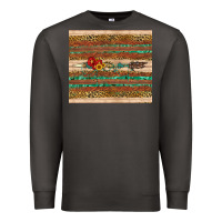 Smoke arrow wooden sunflower Premium Sweatshirt - Artiststas