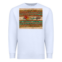 White arrow wooden sunflower Premium Sweatshirt - Artiststas