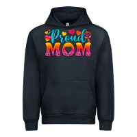 Navy Proud Mom Lesbian Urban Hoodie - BundleAndBundleShop