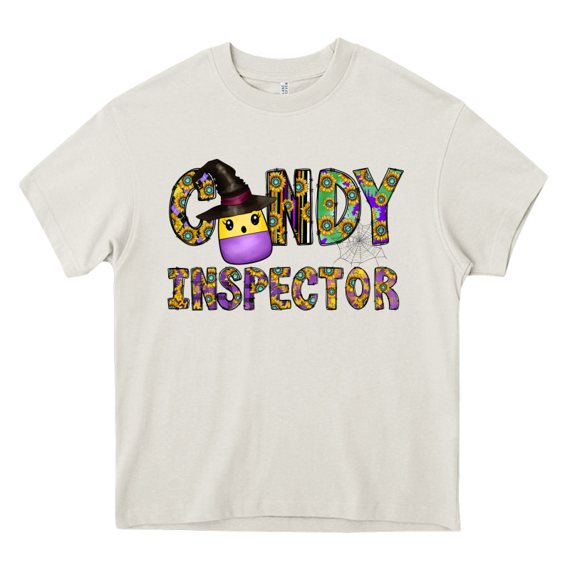 Candy Inspector Heavy Core Tee by CowhideDigitalArt | Teevron