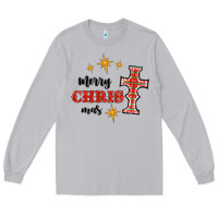 Moon Dust merry christmas cross Long Sleeve Tee - RanaPortraitStore