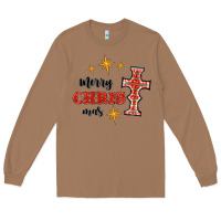 Toasted Coconut merry christmas cross Long Sleeve Tee - RanaPortraitStore