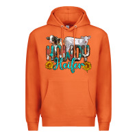 Carrot western howdy heifer Premium Hoodie - NancyCooperArtShop