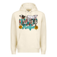 Tofu western howdy heifer Premium Hoodie - NancyCooperArtShop