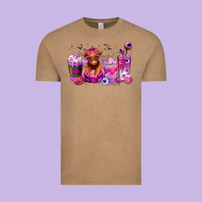 Vintage Tee Halloween Heifer coffee cups