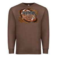 Chestnut football mom Premium Sweatshirt - AdoDesignShop