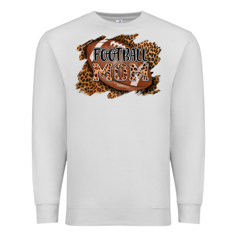 Football Mom Premium Sweatshirt by AdoDesignShop | Teevron