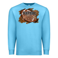 Ocean Blue football mom Premium Sweatshirt - AdoDesignShop