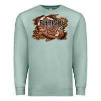 Seafoam football mom Premium Sweatshirt - AdoDesignShop