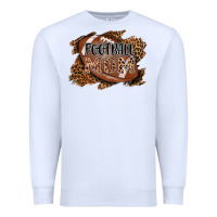 White football mom Premium Sweatshirt - AdoDesignShop