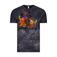 Cloud Black Happy Howl-o-ween Vintage Tee - RanaPortraitStore