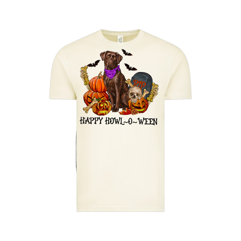 Happy Howl-o-ween Vintage Tee by RanaPortraitStore | Teevron