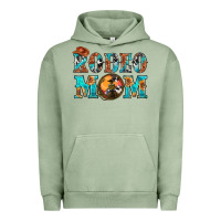 Pigment Oil Green Western Rodeo Mom Urban Hoodie - BundleAndBundleShop