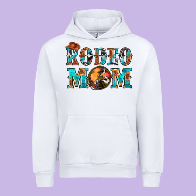 Western Rodeo Mom Urban Hoodie Designed By Bundleandbundleshop