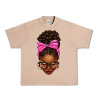 Burro afro messy bun pink bow Urban Heavy Tee - texasbilliewilder
