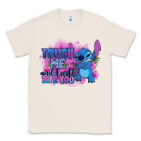 Natural touch me and i will bite you stitch Classic Tee - Zillion Design Studio