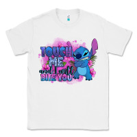 White touch me and i will bite you stitch Classic Tee - Zillion Design Studio