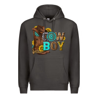 Smoke western cowboy Premium Hoodie - NancyCooperArtShop
