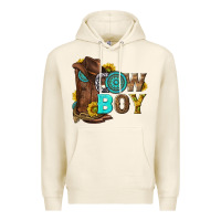 Tofu western cowboy Premium Hoodie - NancyCooperArtShop