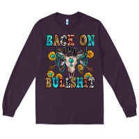 Plum back on my bullshit Long Sleeve Tee - Zillion Design Studio