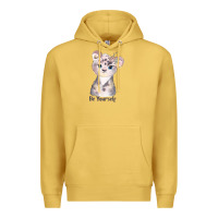 Antique Gold tiger cute animals Premium Hoodie - RanaPortraitStore
