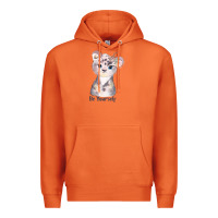 Carrot tiger cute animals Premium Hoodie - RanaPortraitStore