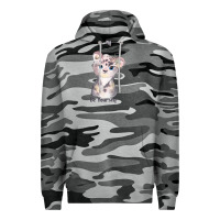 Slate Camo tiger cute animals Premium Hoodie - RanaPortraitStore