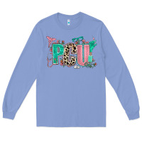 Colony Blue pcu Long Sleeve Tee - AdoDesignShop