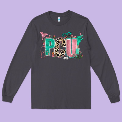 Pcu Long Sleeve Tee Designed By Adodesignshop