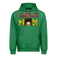 Emerald Softball Mom Urban Hoodie - BundleAndBundleShop