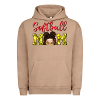 Pigment Burro Softball Mom Urban Hoodie - BundleAndBundleShop