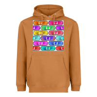 Meerkat plaster seamless pattern Heavyweight Hoodie - BundleAndBundleShop