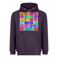Plum plaster seamless pattern Heavyweight Hoodie - BundleAndBundleShop