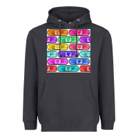Smoke plaster seamless pattern Heavyweight Hoodie - BundleAndBundleShop