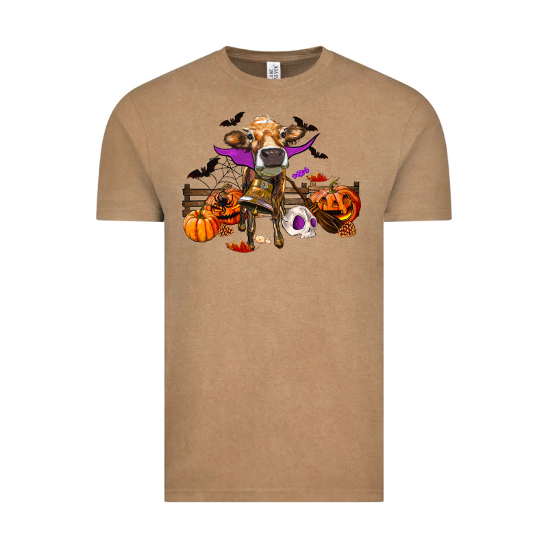 Heifer Cow Halloween Vintage Tee by RanaPortraitStore | Teevron