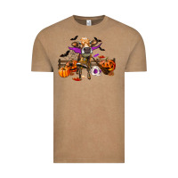 Vintage Coffee Heifer Cow Halloween Vintage Tee - RanaPortraitStore