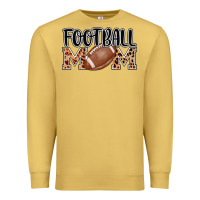 Antique Gold football mom Premium Sweatshirt - AdoDesignShop