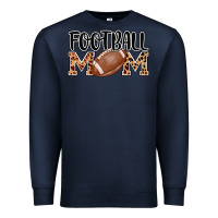 Navy football mom Premium Sweatshirt - AdoDesignShop